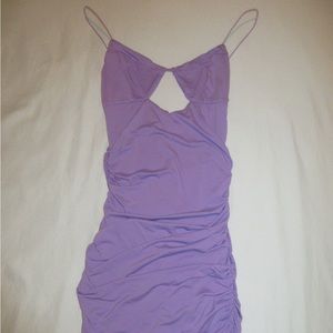 Tiger Mist Purple Mini Dress